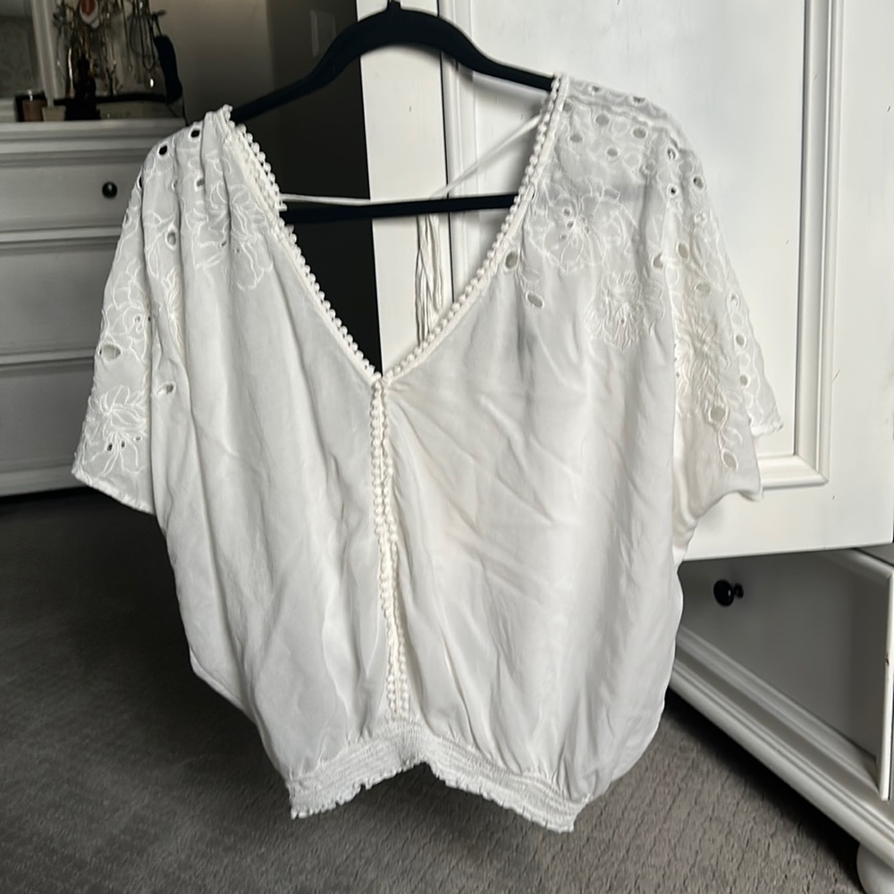 Forever 21 tie back open top size M